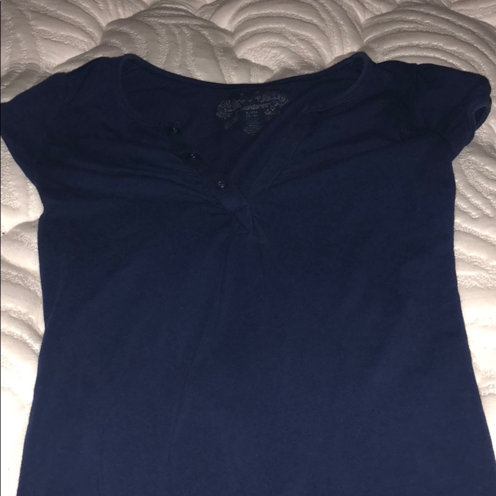 Blue t shirt
